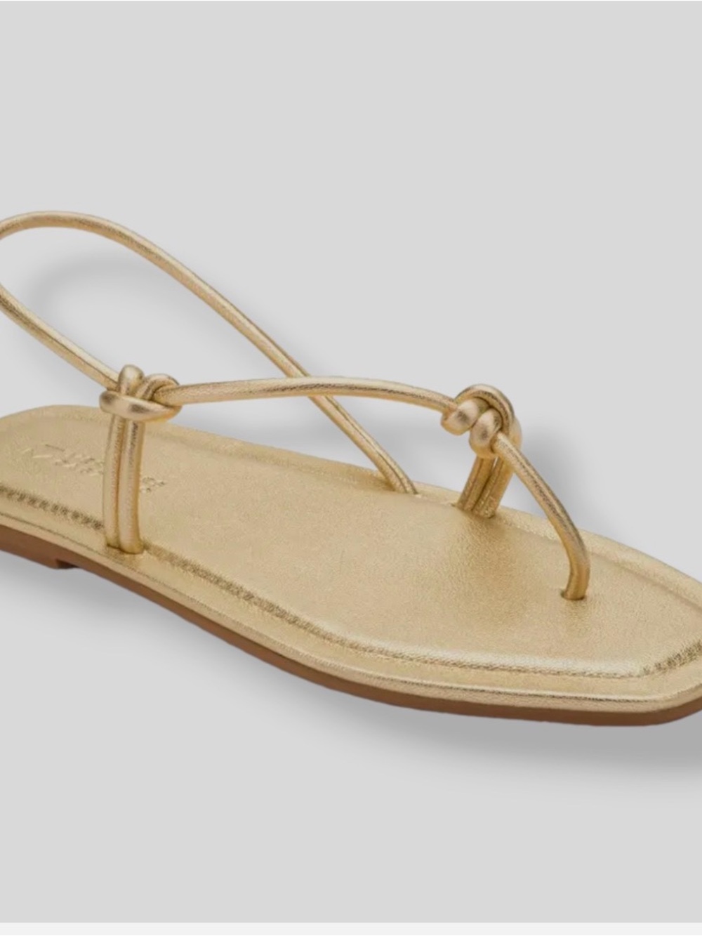 MERCEDES CASTILLO Julianna Knot Thong Flat Sandals
